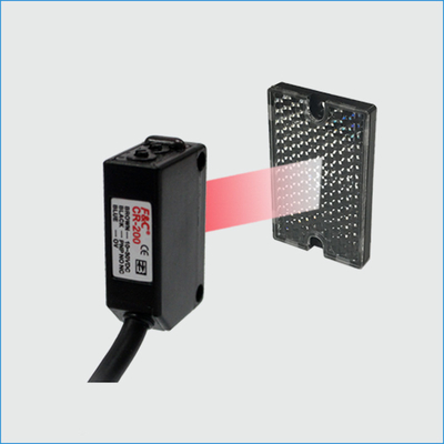 سنسورهای فوتوالکتریک بازتابنده بازتابنده با حسگر 2M آینه