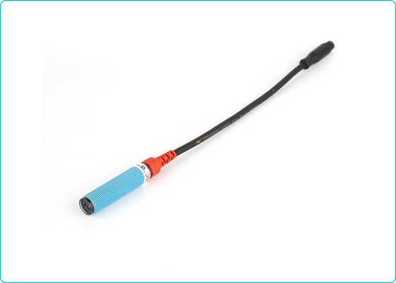 سنسور فوتوالکتریک M12 سنسور بازتابنده نور دهی 10cm مورد استفاده در اتوماسیون صنعتی