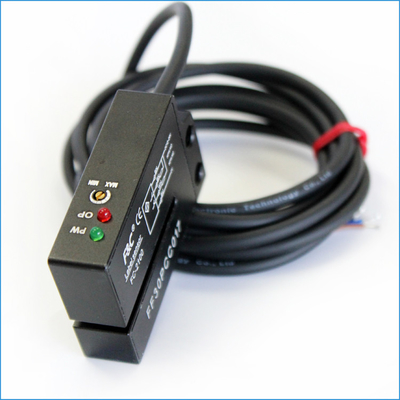 12-24VDC NPN NO.NC سنسور برچسب برچسب نوری جعبه دنده با پتانسیومتر