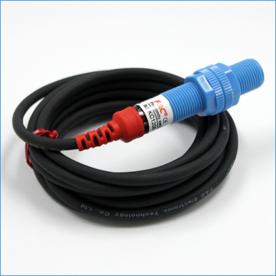 سنسورهای ظرفیت پیکربندی سه بعدی 24V M12 NPN NO 3 سنسور سطح مایع