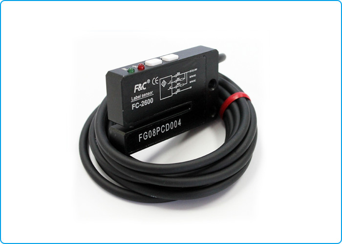 PNP NO NC 2mm Slot Sensor سنسور برچسب برچسب دشنه برای دستگاه بسته بندی